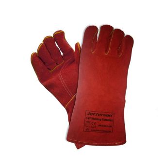 Jefferson JEFGLWG-14RS 14" Welding Gauntlets