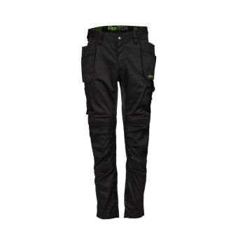 Apache Bancroft Black/Grey Slim Fit Stretch Holster Trouser