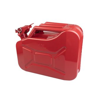 Auto Choice 10L Metal Jerry Can Red PMJC10R