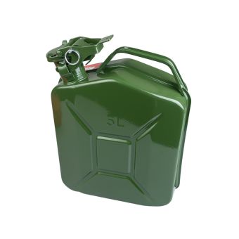 Auto Choice 5L Metal Jerry Can Green PMJC5