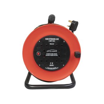 Auto Choice PMEL2525 25m 2.5mm² Extension Lead Single