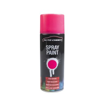 Auto Choice PMSPFP Fluorescent Pink Spray Paint 400ml Single Pack