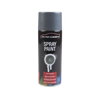 Auto Choice PMSPGY Grey Spray Paint 400ml Box Of 12 Pack