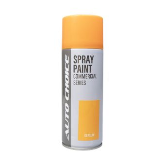 Auto Choice PMSPJY JCB Yellow Spray Paint 400ml