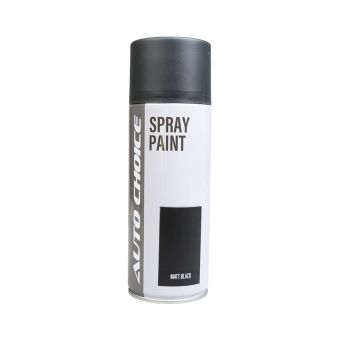 Auto Choice PMSPMB Matt Black Spray Paint 400ml Single Pack