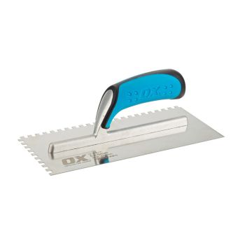 OX Tools OX-P403206 Pro 6mm Notched Trowel 115 x 280mm (11in)