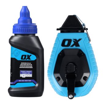 OX Tools OX T630601 Trade ABS Chalk Reel Value Pack 30m 100ft