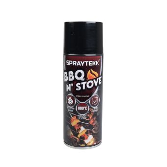 Spraytekk STBBQX1 BBQ & Stove Paint 400ml Single Pack