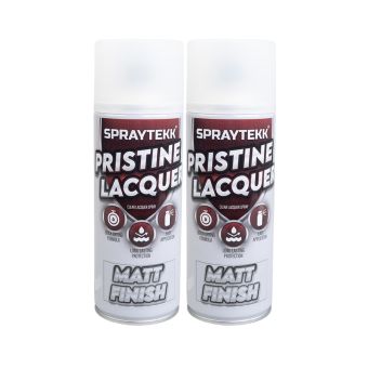 Spraytekk STMLX2 Matt Lacquer 400ml Twin Pack