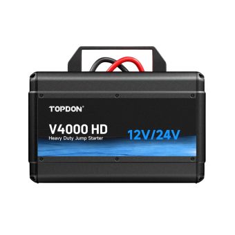 TOPDON V4000 HD 12V/24V Heavy-Duty Jump Starter