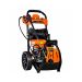 BISON 7HP petrol pressure washer 200 Bar tap or barrel feed main view