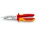 KNIPEX 13 86 200 VDE Pliers for Electrical Installation 6 in 1 Pliers