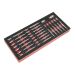 Sealey Premier TBT60 TRX-Star*, Hex & Spline Bit Set with Tool Tray 44pc product image