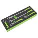 Sealey Siegen S01290 1/4in Drive Flip Reverse Ratchet Wrench Set 5pc
