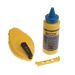 Stanley STA047443 Chalk Line 30m Blue Chalk and Level