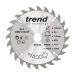 Trend CSB/14024T Wood Cordless Circular Saw Blade 140mm 24 Tooth