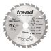 Trend CSB/16524T Wood Cordless Circular Saw Blade 165mm x 20mm x 24T