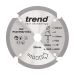 Trend PCD Fibre Cement Circular Saw Blade 160mm x 20mm x 4T PCD/FSB/1604