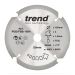 Trend PCD Fibre Cement Circular Saw Blade 165mm x 20mm x 4T PCD/FSB/1654