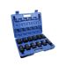 US PRO 7543 1/2 inch drive 12 point deep impact socket set 25 to 36mm