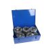 US PRO 7544 1 inch drive jumbo impact socket set supplied in storage case