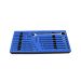 US PRO 3566 17 piece metric gear ratchet combination wrench set 8mm to 24mm