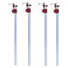 WNB 4 Piece 48 Inch Aluminium Quick Release Sash Clamp Set