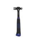 US PRO 4623 – 16oz Anti-Vibe One-Piece Ball Pein Hammer (Hardened Steel, Soft-Grip)