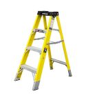 Jefferson Tools JEFLADFGLS04 4 Tread Fibreglass Step Ladder