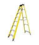 Jefferson Tools JEFLADFGLS08 8 Tread Fibreglass Step Ladder