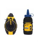 Dewalt DWHT47373L 3:1 Chalk Reel 30m/100ft with Blue Chalk