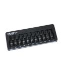 US PRO Industrial 11-piece 3/8 inch impact hex bit socket set H2–H10, 48 mm length, phosphate finish