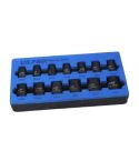 US PRO 3833 13-Pc 3/8″ Drive Shallow Impact Socket Set