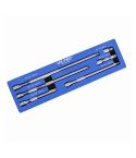 US PRO 4029 6-Pc 3/8″ Drive Wobble Extension Bar Set (38–300 mm)