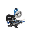 Draper 83677 sliding compound mitre saw 210mm with laser cutting guide