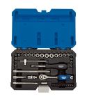 Draper Expert 16445 1/4 Sq Dr 40 piece socket set open case
