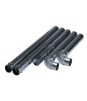 Jefferson Tools JEFHTINDFLK 8 Piece Flue Kit for Infrared Oil Heaters