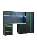 Jefferson Modular Storage System Combo with LED Lights