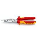 KNIPEX 13 86 200 VDE Pliers for Electrical Installation 6 in 1 Pliers