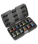 Sealey Premier AK56160M Lock-On 1/2in Drive Metric Impact Socket Set 13pc