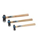 US PRO 4533 Ball Pein Hammer Set 8oz 16oz 32oz Beech Wood Handle