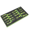 Sealey Siegen S01281 Hammer-Thru Screwdriver, Bit Driver & Bit Set 28pc product image