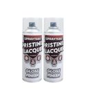 Spraytekk STGLX2 Gloss Lacquer 400ml Twin Pack
