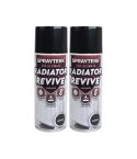 Spraytekk STSBRPX2 400ml Satin Black Radiator Paint Box of 18 Twin Pack