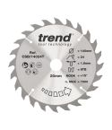 Trend CSB/14024T Wood Cordless Circular Saw Blade 140mm 24 Tooth