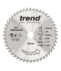 Trend CSB/23548 Wood Circular Saw Blade 235mm x 30mm x 48T