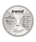 Trend CSB/CC18460T Wood Cordless Mitre Saw Blade 184mm x 16mm x 60T