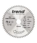 Trend CSB/CC21660 Wood Mitre Saw Blade 216mm x 30mm x 60T