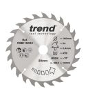 Trend CSB/16024 Wood Circular Saw Blade 160mm 24 Tooth
