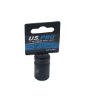 US PRO 3819 17mm impact socket 1/2 inch drive 6 point euro style box of 10
